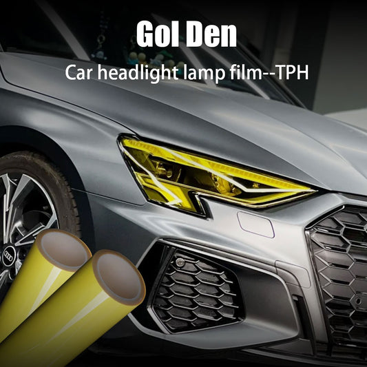 Headlight Paint Protection Film Gol Den