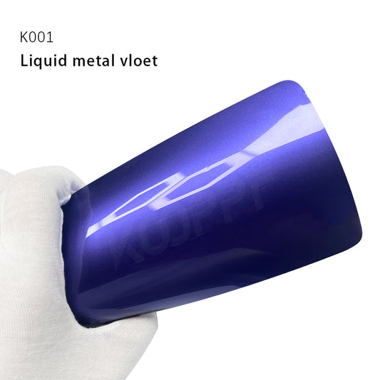 Color Paint Protection Film Liquid Metal vlolet