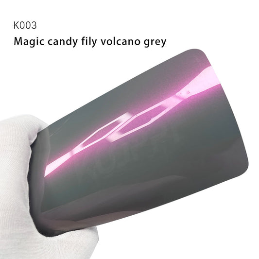 Color Paint Protection Film Magic Candy Flip Volcano Grey