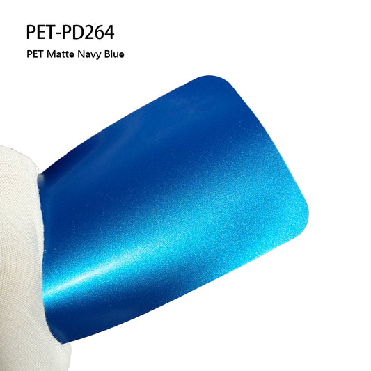 Vehicle Vinyl Wrap Matte Navy Blue Color