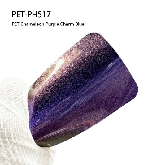 Car Vinyl Wrap Film Chameleon Purple Charm Blue