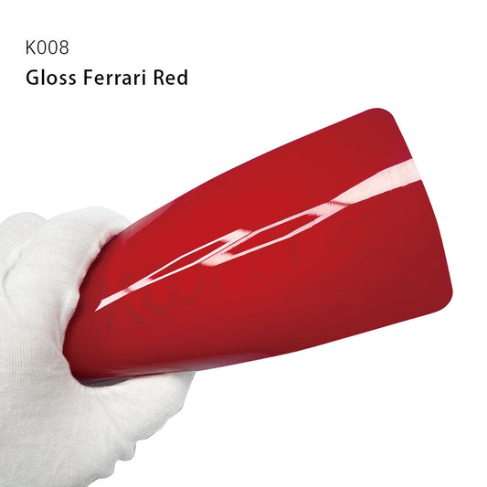 Color Paint Protection Film Gloss Ferrari Red