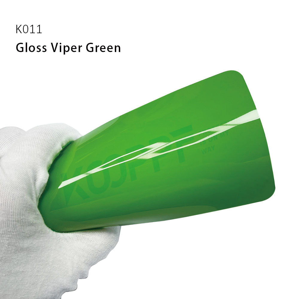 Color Paint Protection Film Gloss Viper Green