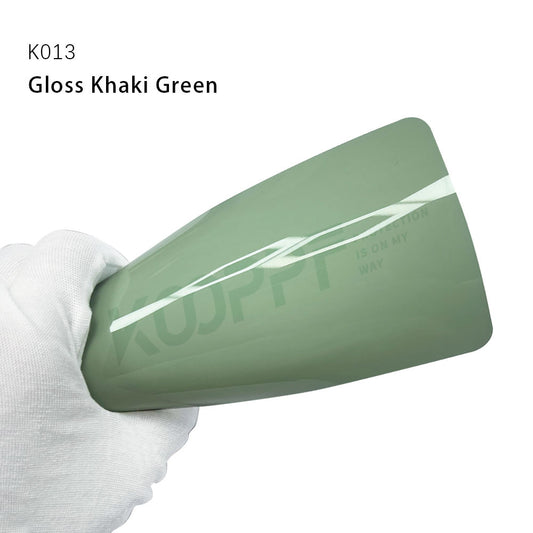 Color Paint Protection Film Gloss Khaki Green