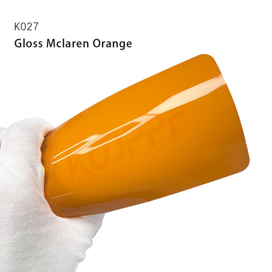 Color Paint Protection Film Gloss Mclaren Orange