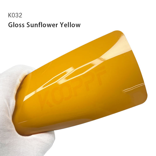 Color Paint Protection Film Gloss Sunflower Yellow