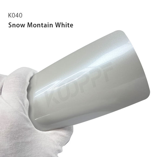Color Paint Protection Film Snow Montain White
