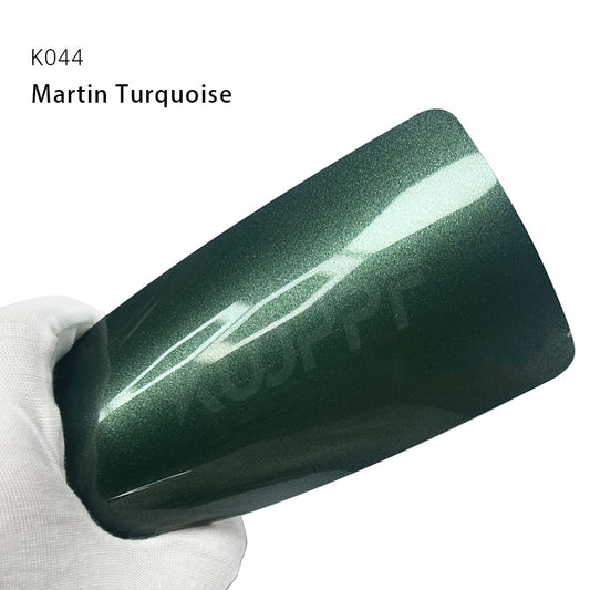 Color Paint Protection Film Martin Turquoise
