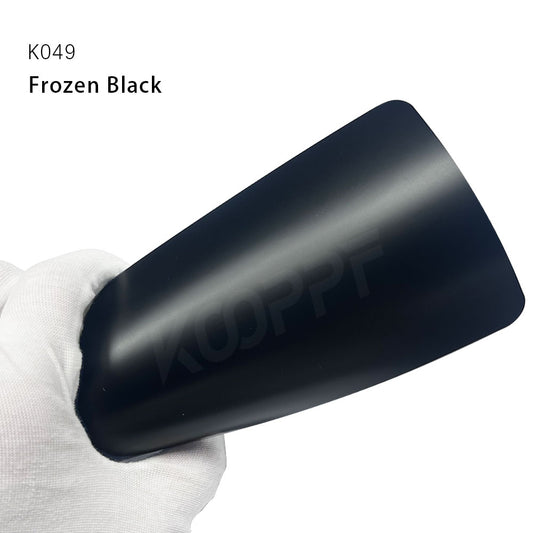 Color Paint Protection Film Frozen Black
