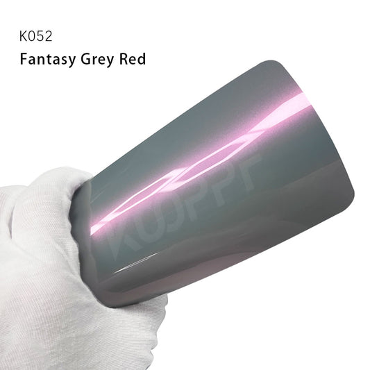 Color Paint Protection Film Fantasy Grey Red