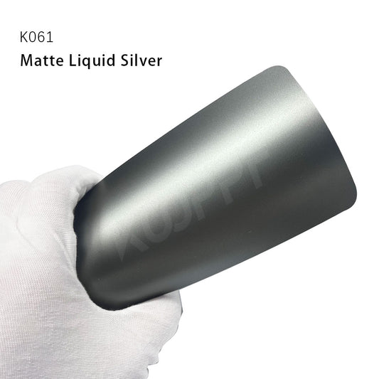 Color Paint Protection Film Matte Liquid Silver