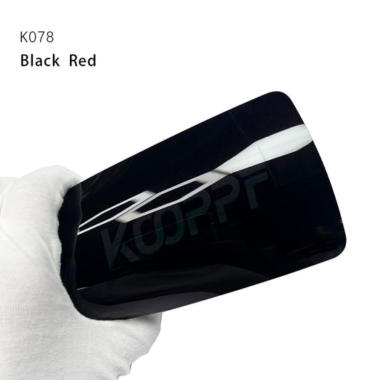Color Paint Protection Film Black Red