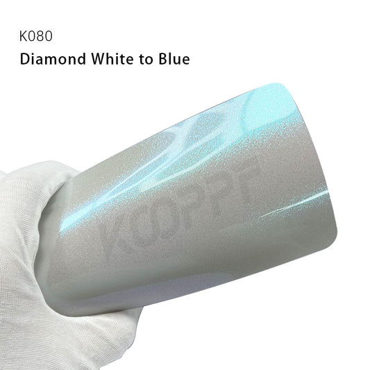 Color Paint Protection Film Diamnd White to Blue