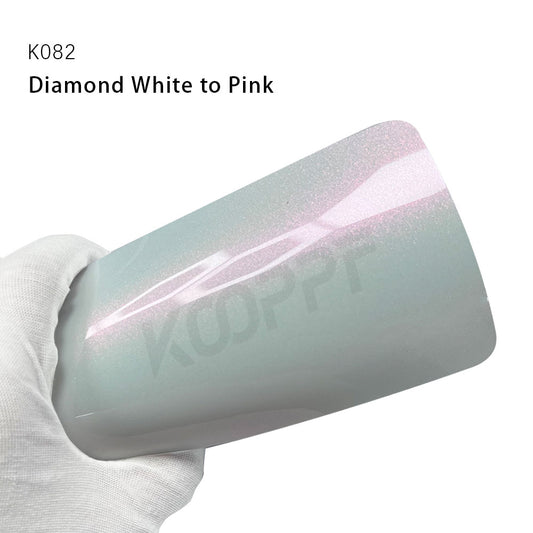 Color Paint Protection Film Diamond White To Pink