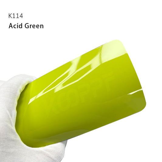 Color Paint Protection Film Acid Green