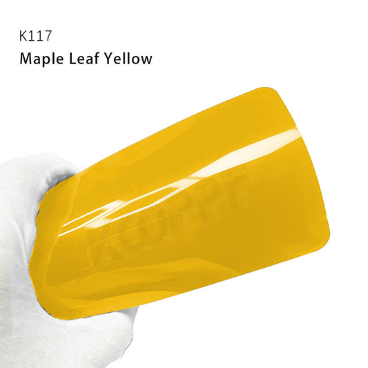 Color Paint Protection Film Maple Leaf Yellow
