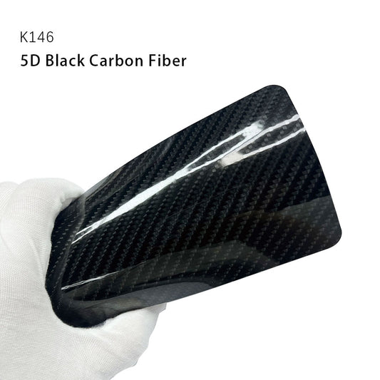 Carbon Fiber Paint Protection Film 5D Black Carbon