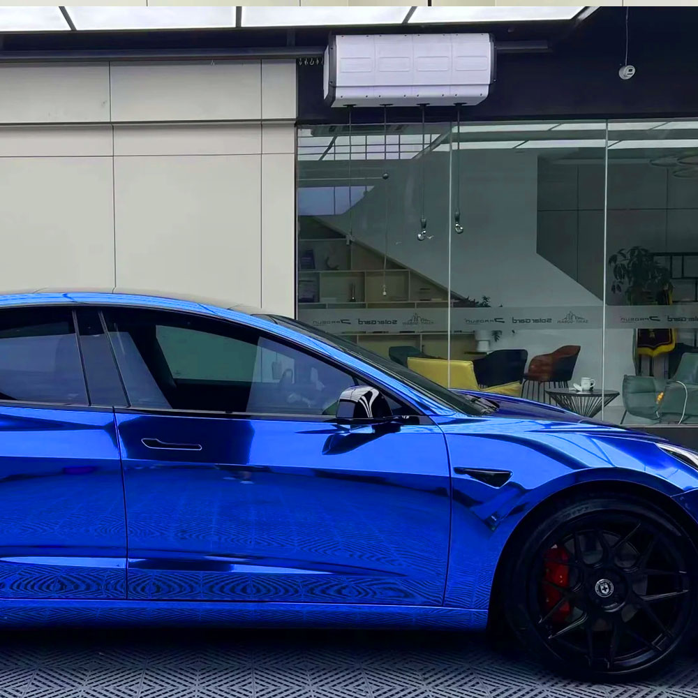 k213_Super_Chrom_Nile_Blue_PPF_Car 2