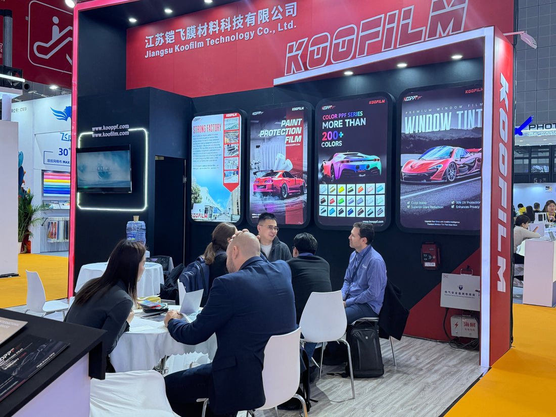 KOOFILM Successfully Showcases Innovative Automotive Film Solutions at the Shanghai APPP Expo