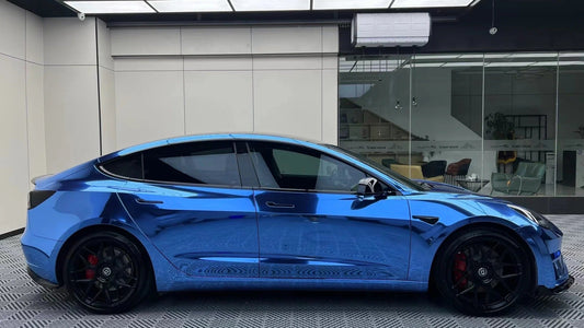 Color PPF Super Chrom Nile Blue: Where Luxury Meets Futuristic Style