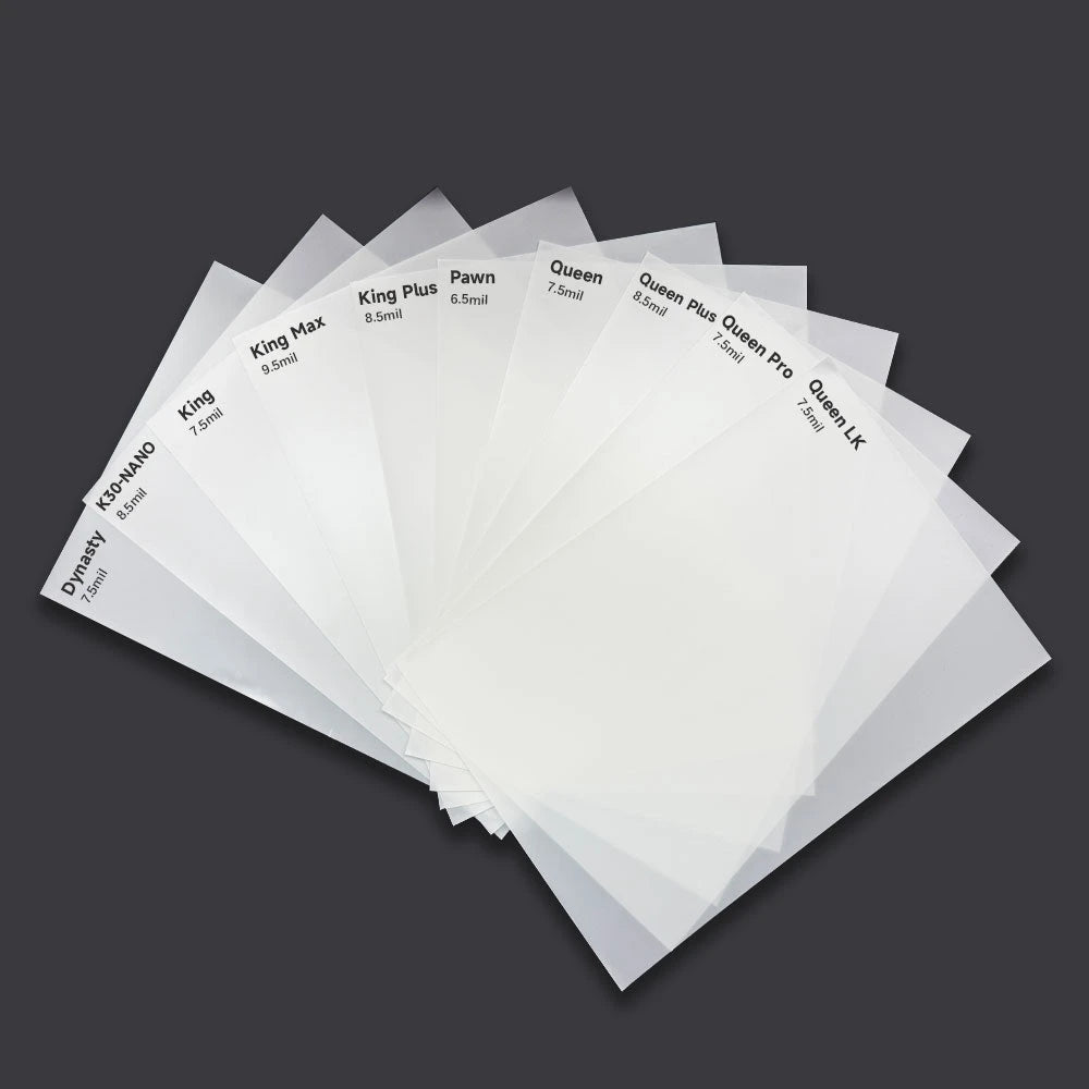 Car Paint Protection Film Samples & Swatch Kits