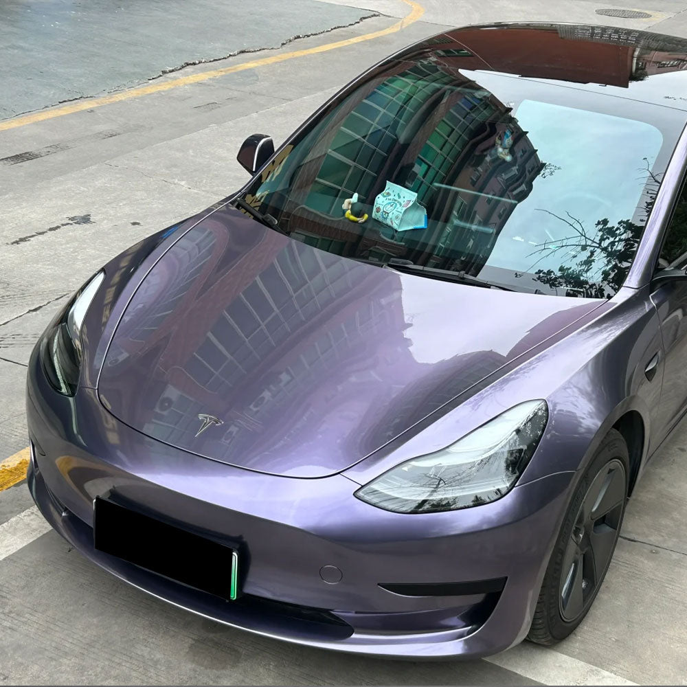 Car Wrap Colours Grey Violet