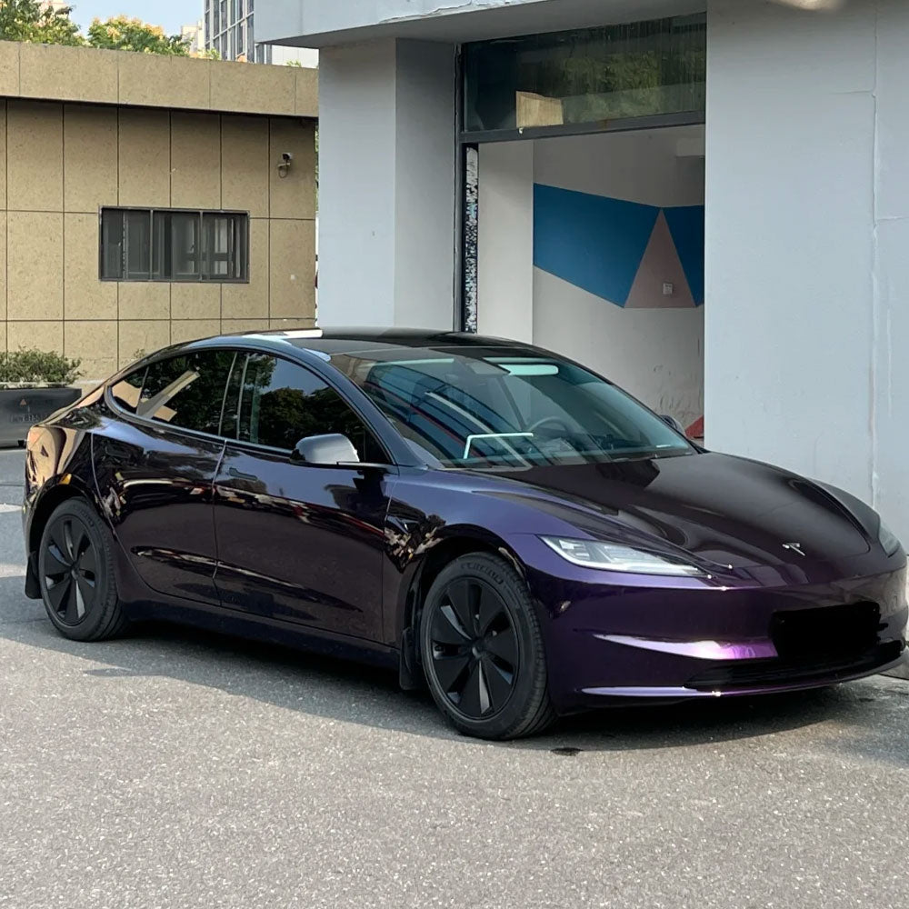 Car Vinyl Wrap Film Bright Midnight Purple