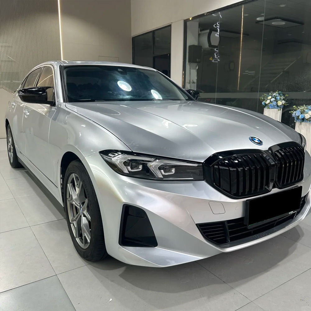 Car Vinyl Wrap Film Matte Metallic Space Silver