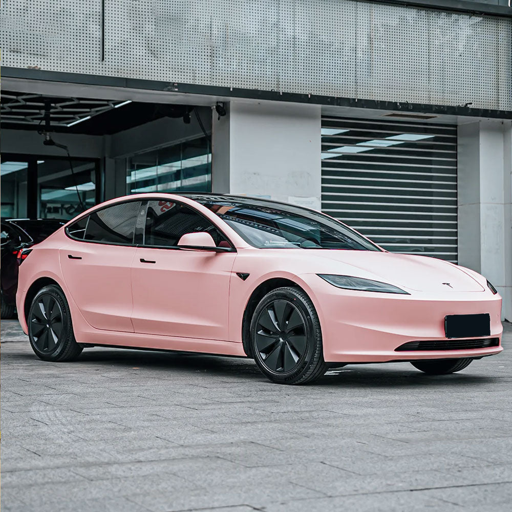 Car Vinyl Wrap Matte Cherry Powder