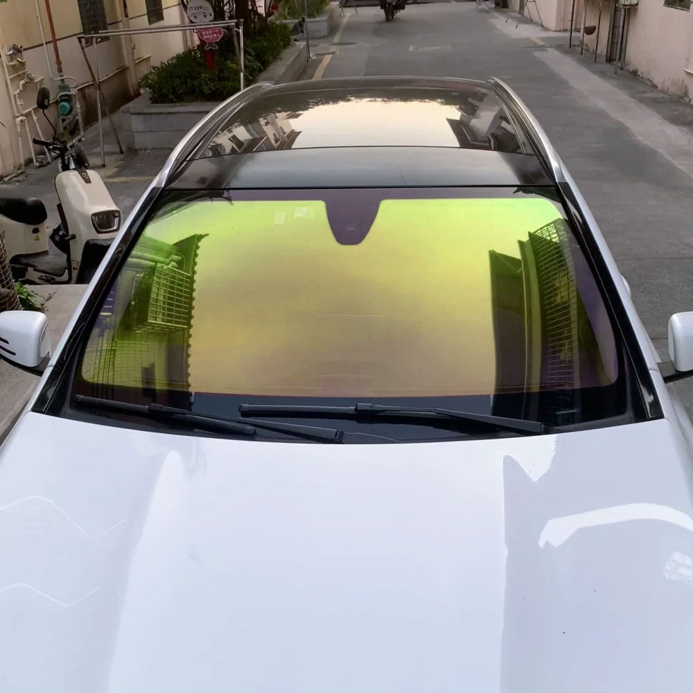 Green Chameleon Window Tint Film 39%VLT