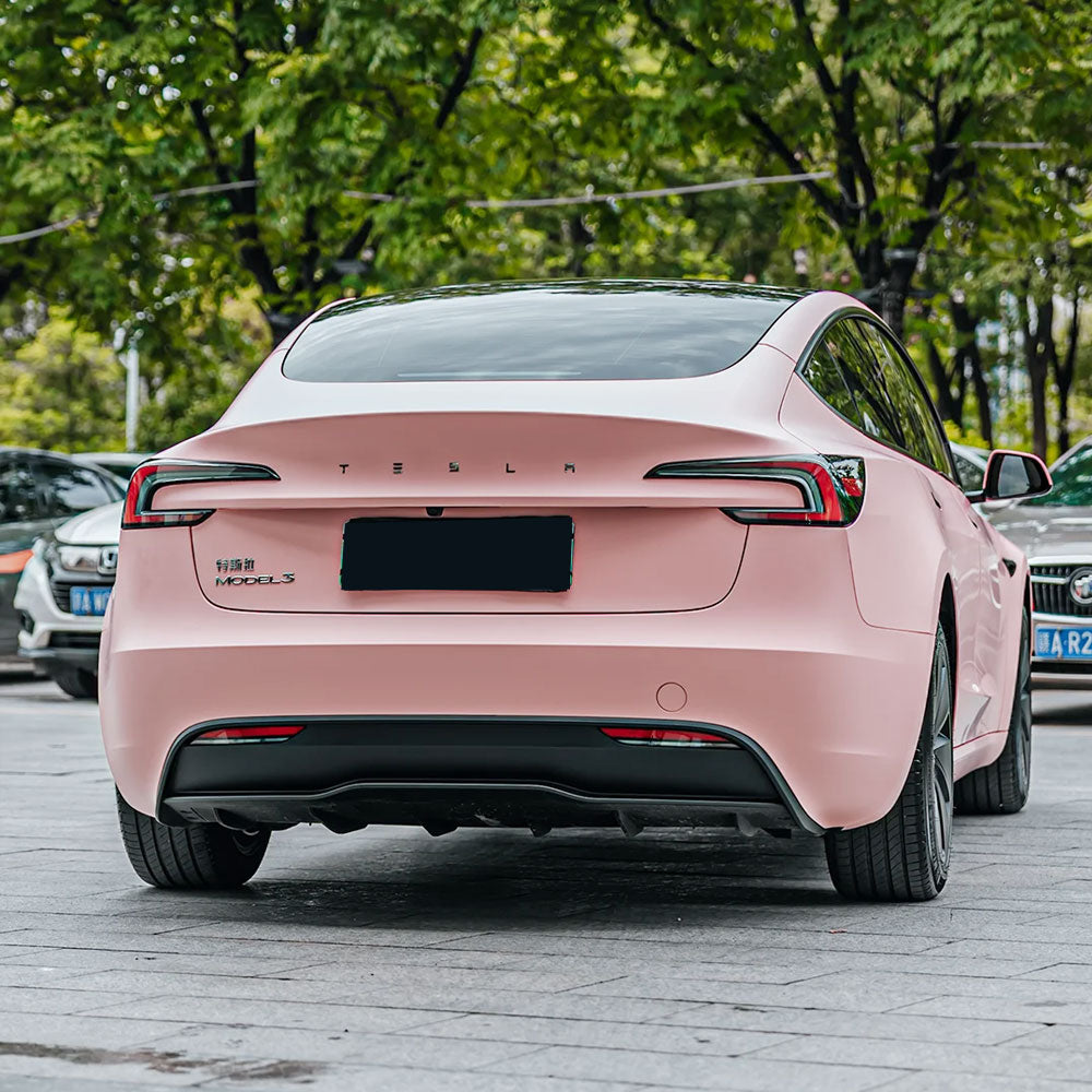 Car Vinyl Wrap Matte Cherry Powder