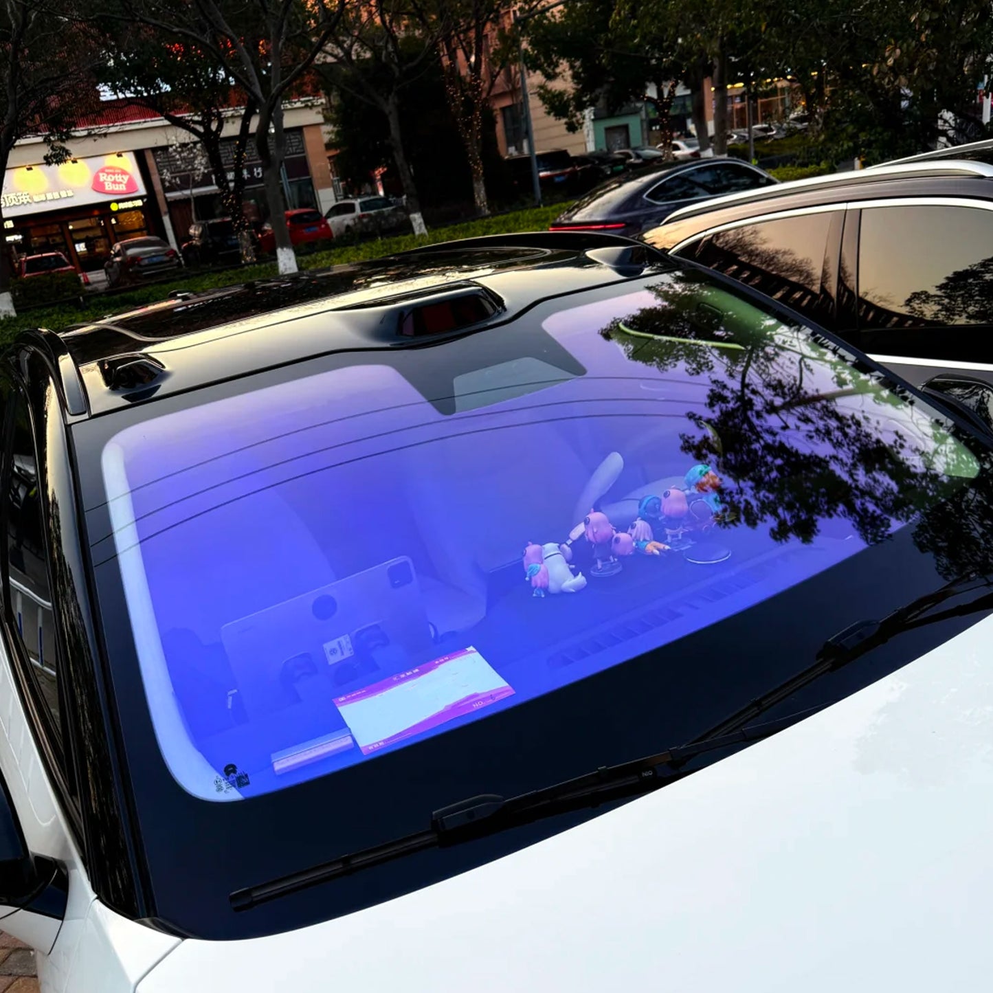 Purple Chameleon Windshield Tint Car Window Film 28% VLT