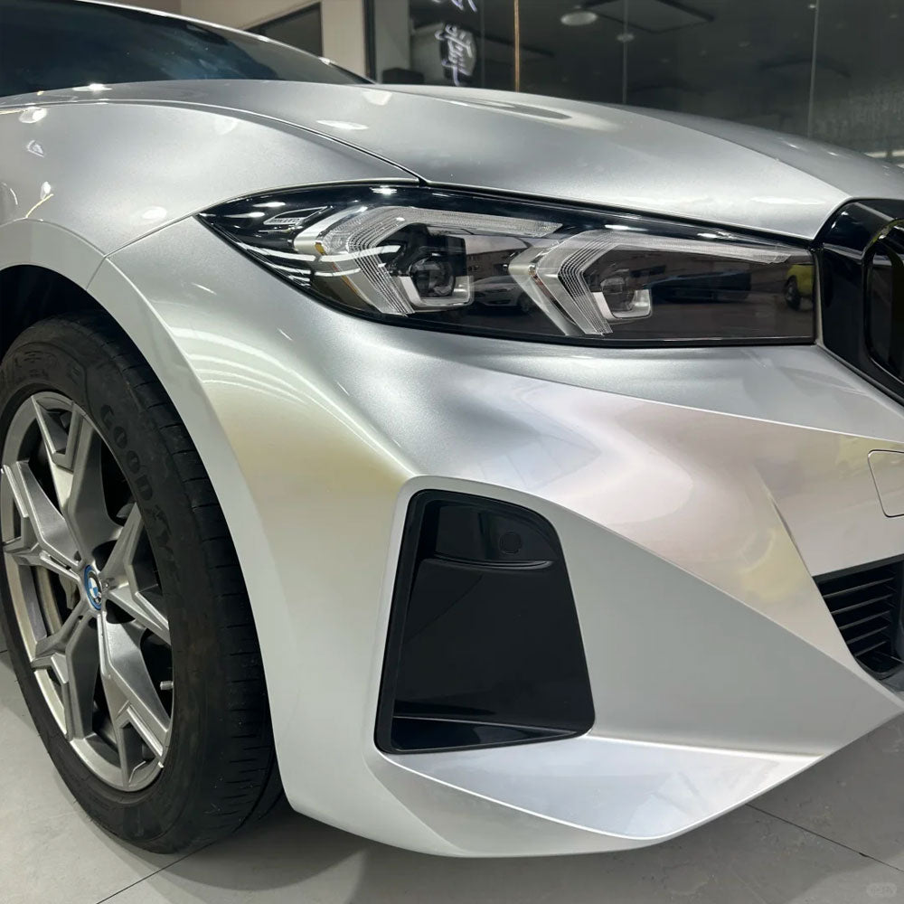 Car Vinyl Wrap Film Matte Metallic Space Silver