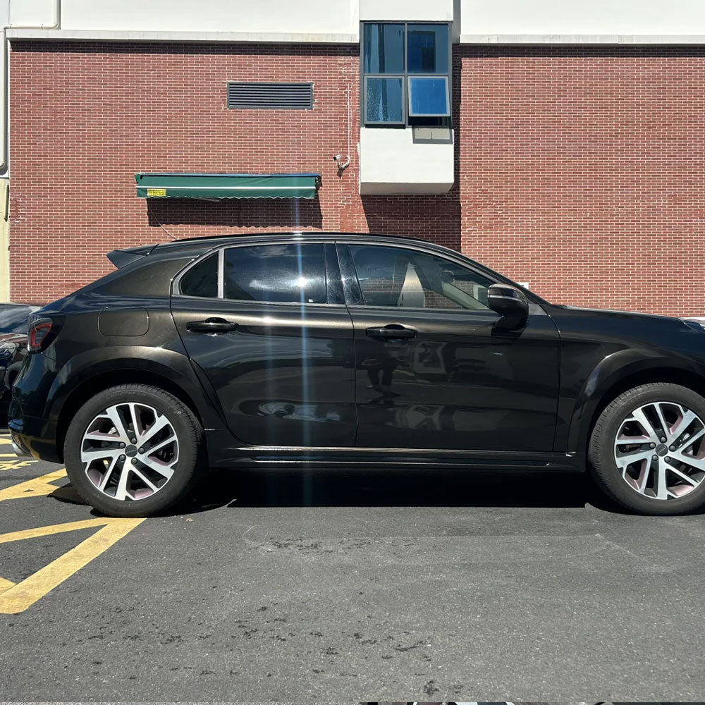 Vehicle Wraps Super Bright Metallic Black