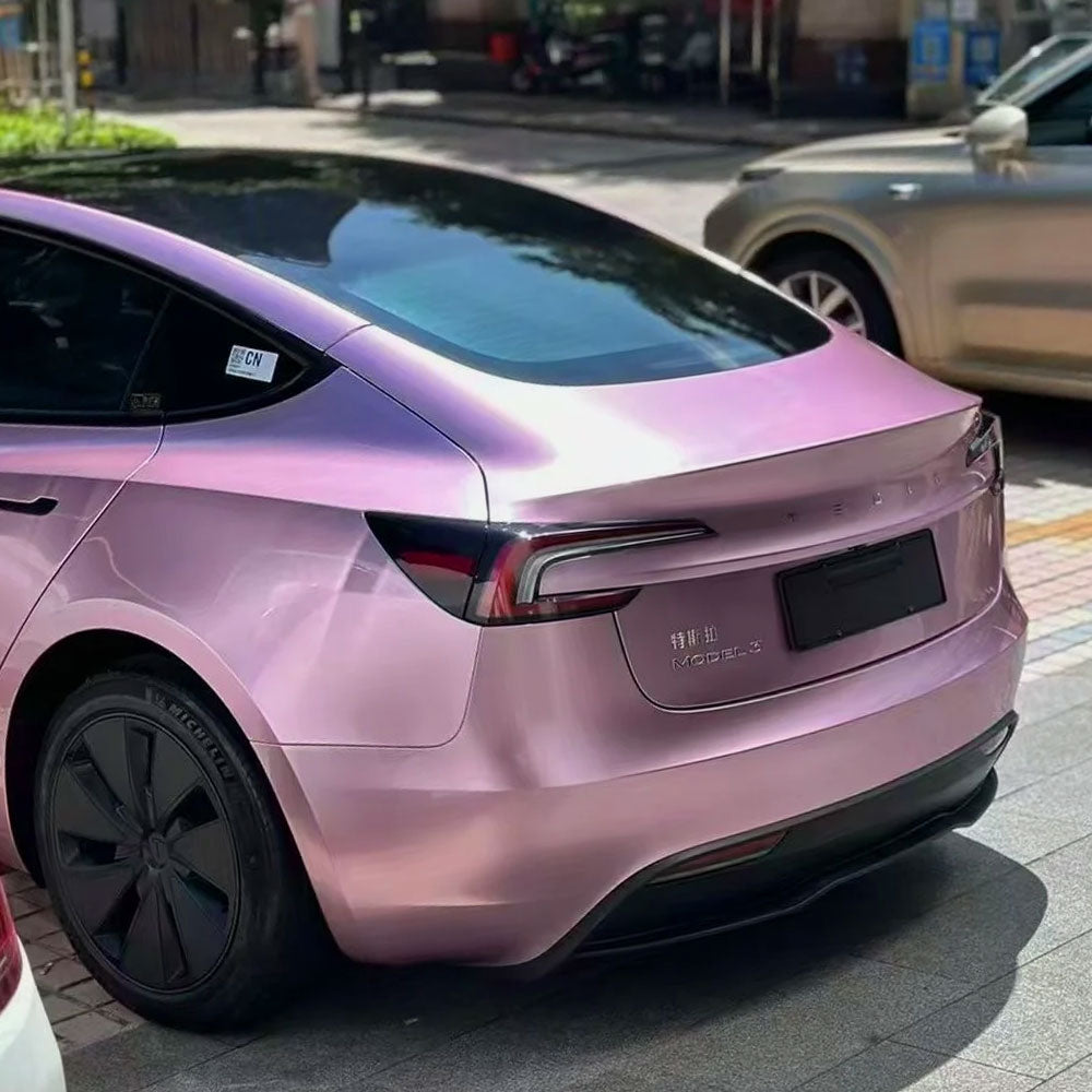 Full Car Wrap Super Bright Metallic Barbie Powder