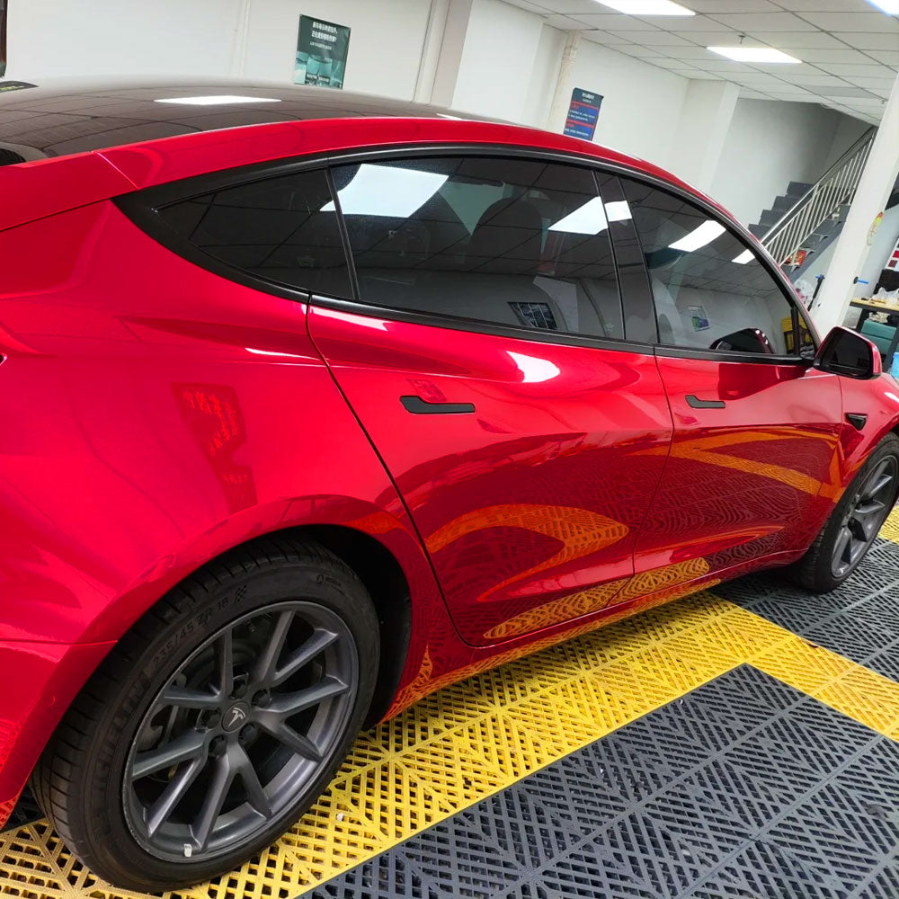 Vinyl Car Wrap Super Bright Metallic Soul Red