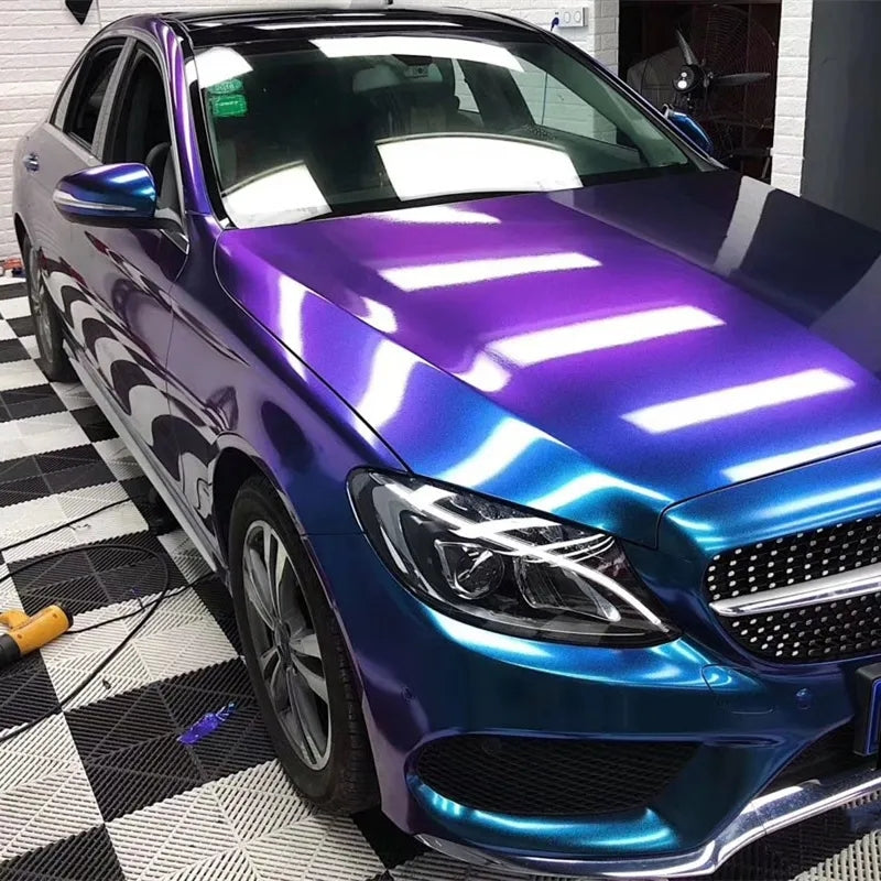 Color Paint Protection Film Bluestone Mauve