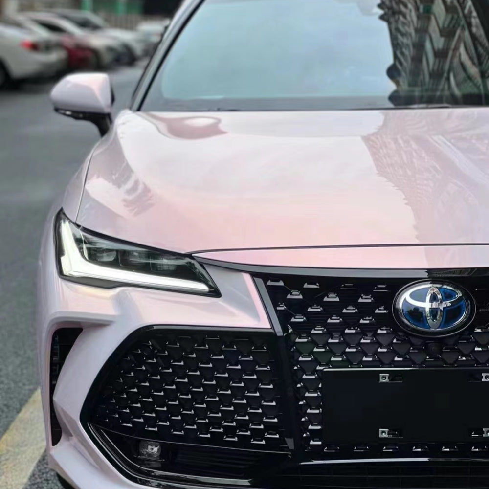 Color Paint Protection Film Fantasy Grey Red