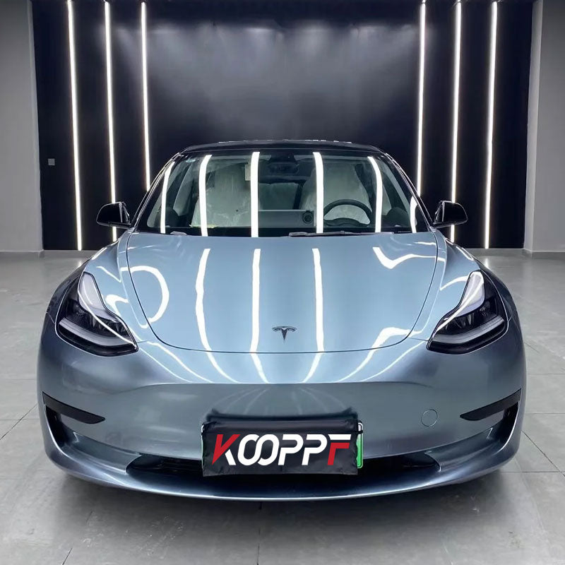 Color Paint Protection Film Glacial Blue