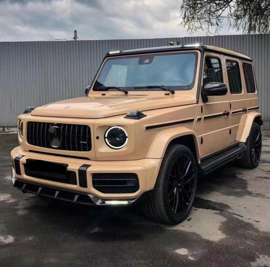 Color Paint Protection Film Gloss Desert Yellow