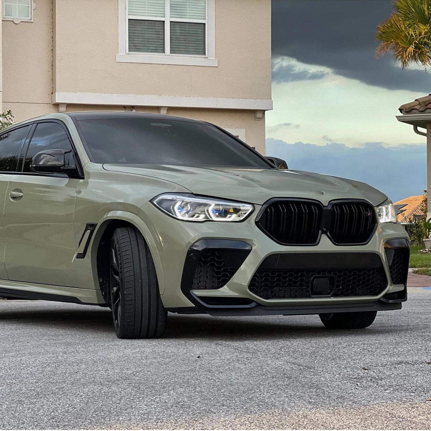 Color Paint Protection Film Gloss Khaki Green