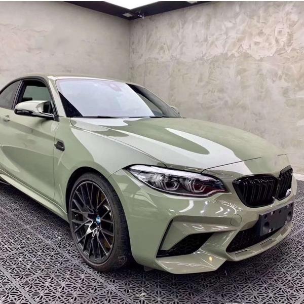 Color Paint Protection Film Gloss Khaki Green