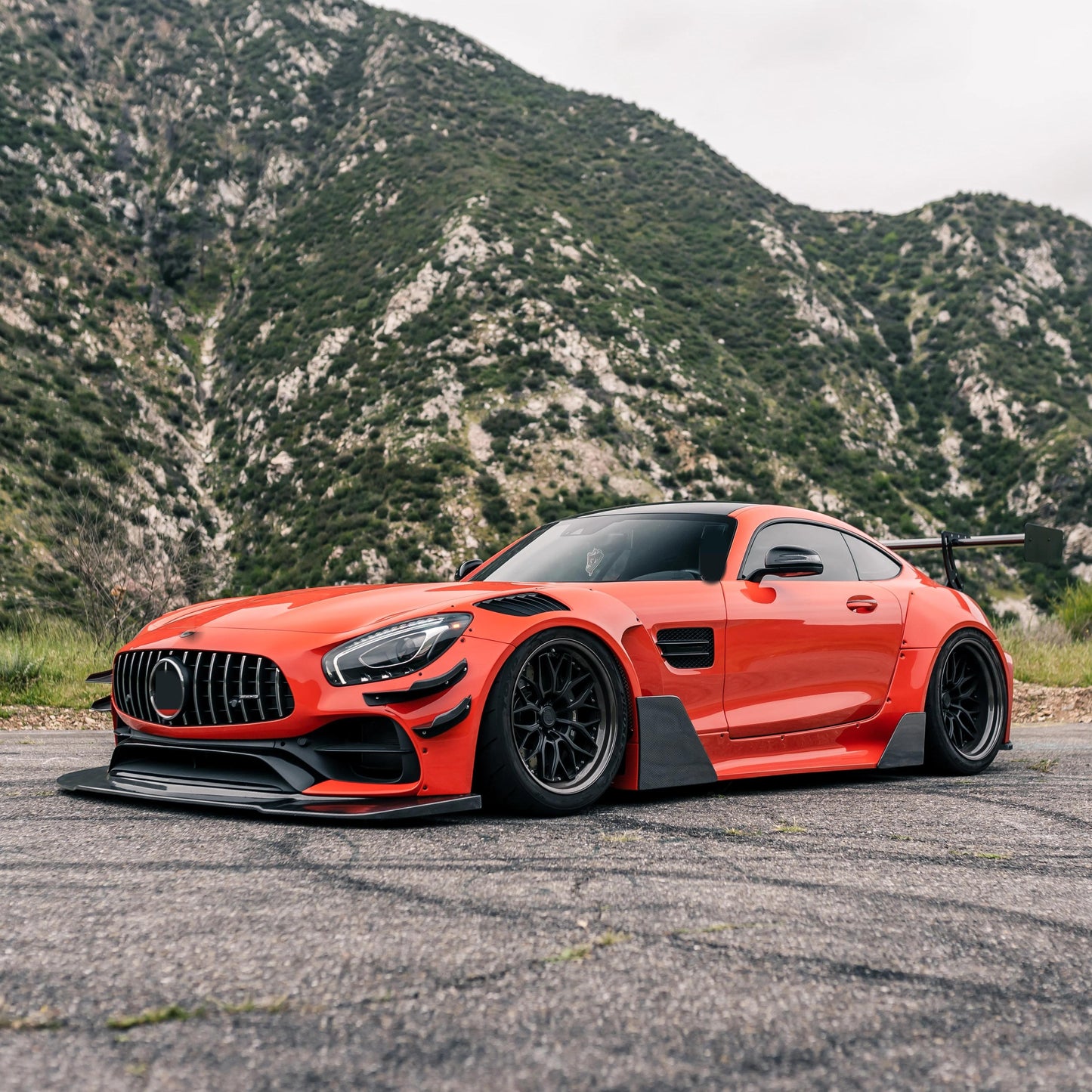 Color Paint Protection Film Gloss Lava Orange