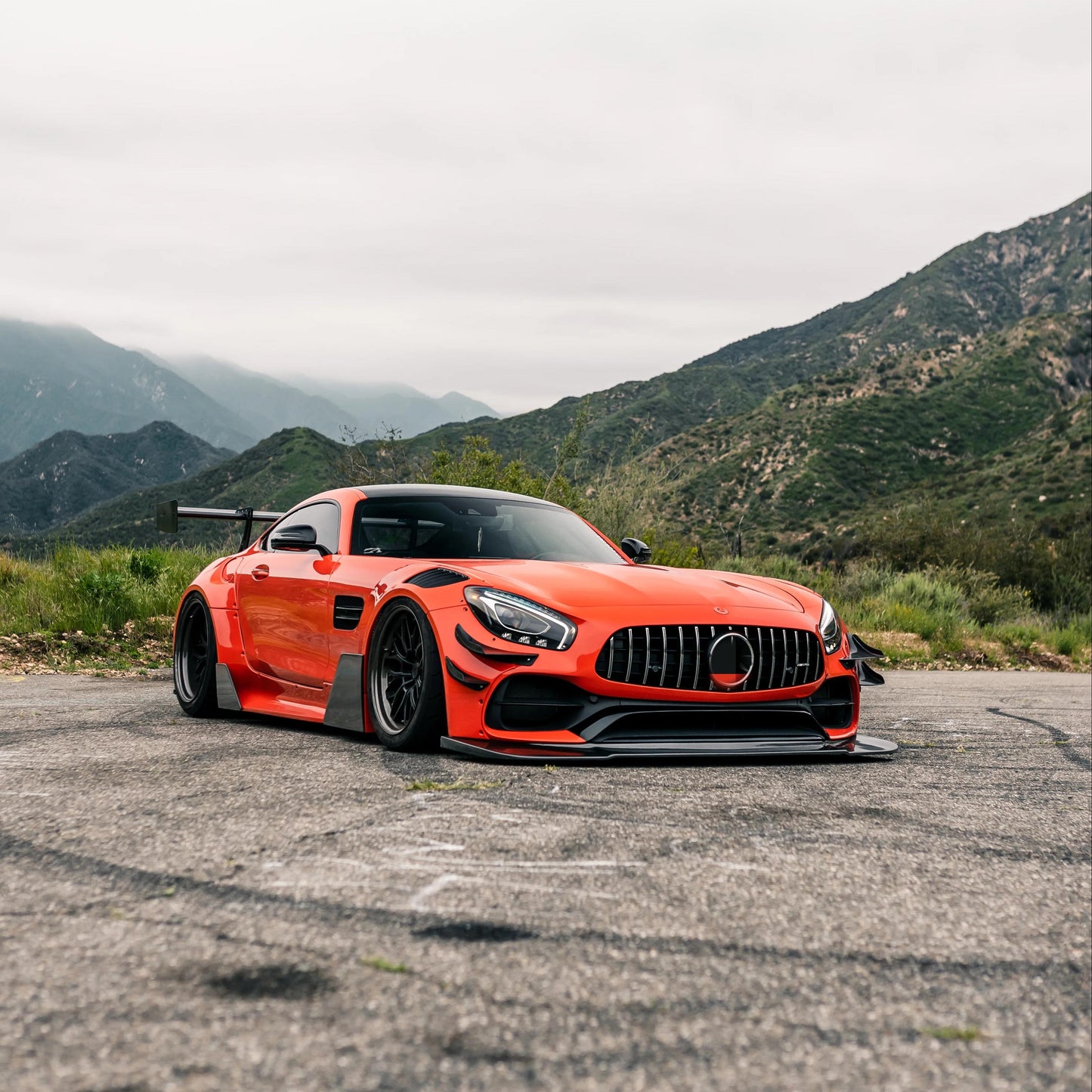Color Paint Protection Film Gloss Lava Orange