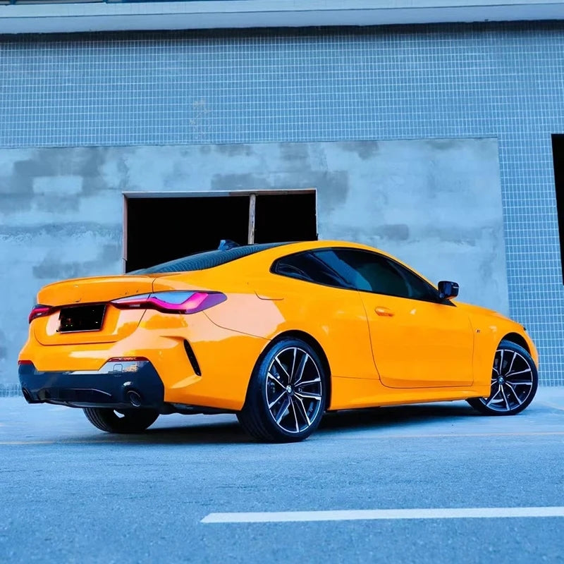 Color Paint Protection Film Gloss Mclaren Orange