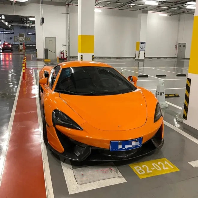 Color Paint Protection Film Gloss Mclaren Orange