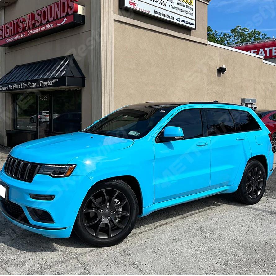 Color Paint Protection Film Gloss Sky Blue