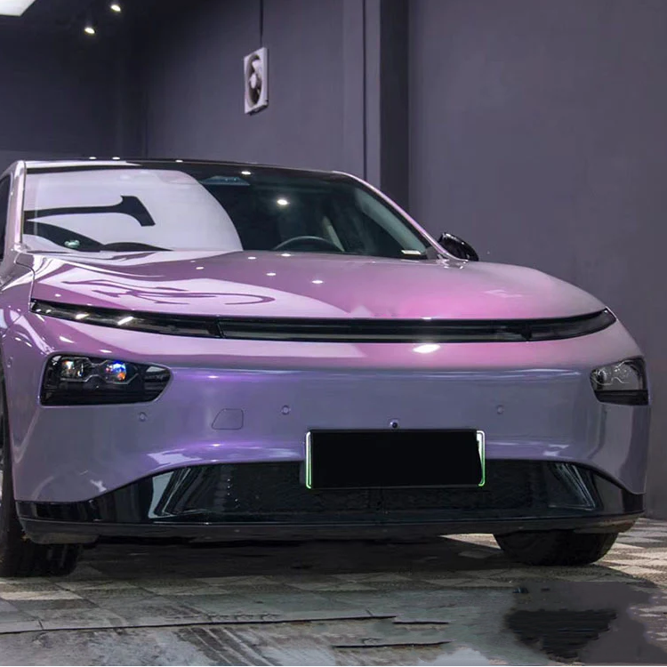 Color Paint Protection Film Magic Candy Flip Grey Purple