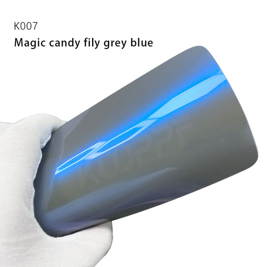 Color Paint Protection Film Magic Candy Fily Grey Blue