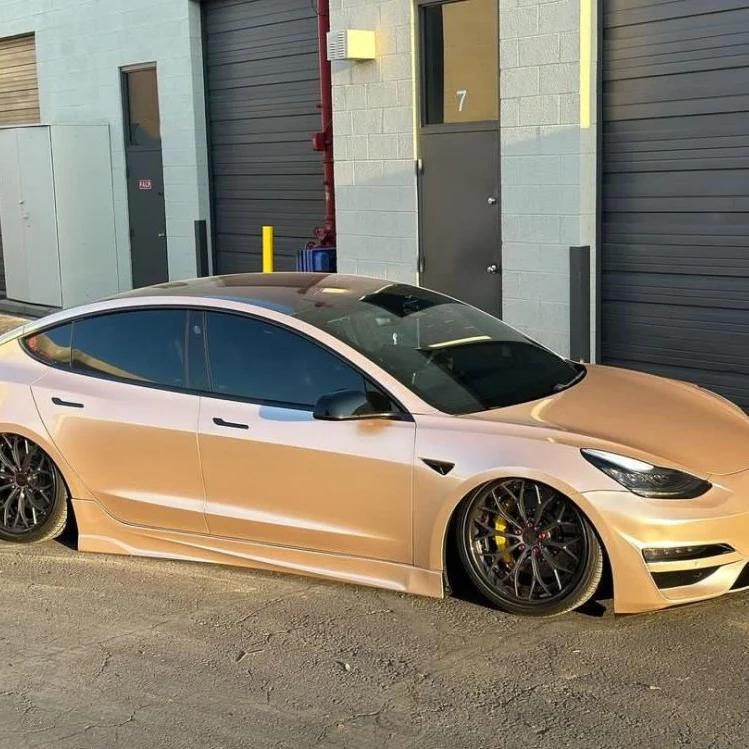 Color Paint Protection Film Champagne Gold